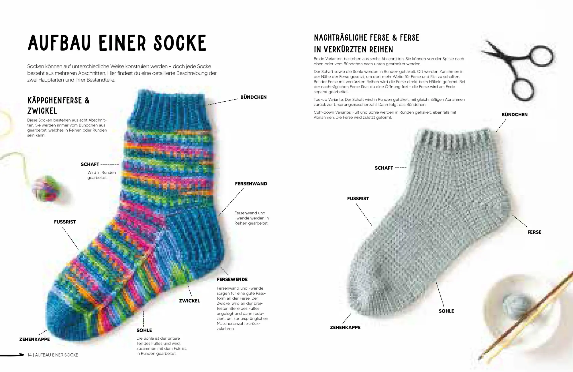Bild: 9783841068552 | Das 1x1 der Häkelsocke | Anna Nikipirowicz | Taschenbuch | 120 S.