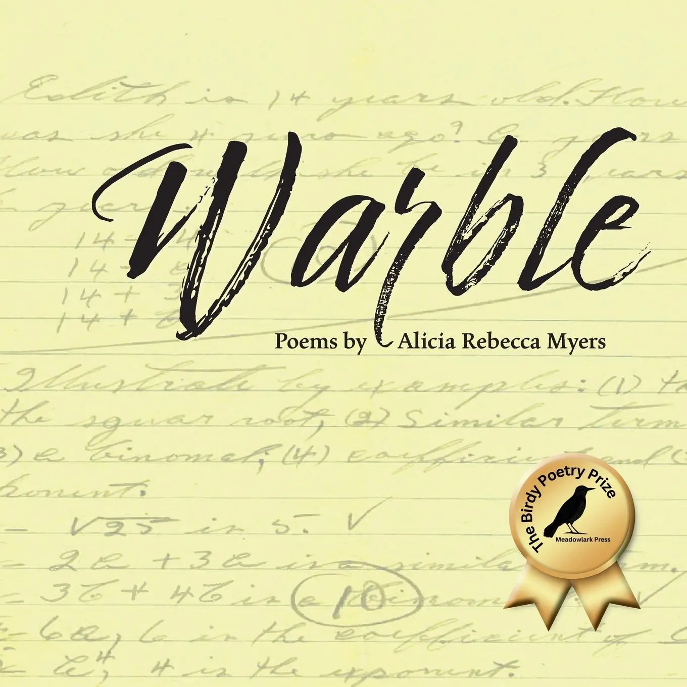 Cover: 9781956578652 | Warble | Alicia Rebecca Myers | Taschenbuch | Englisch | 2025