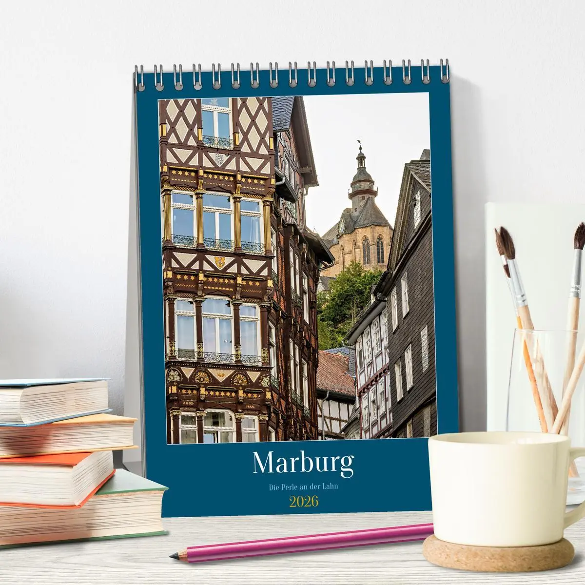 Bild: 9783457248652 | Marburg - Die Perle an der Lahn (Tischkalender 2026 DIN A5 hoch),...