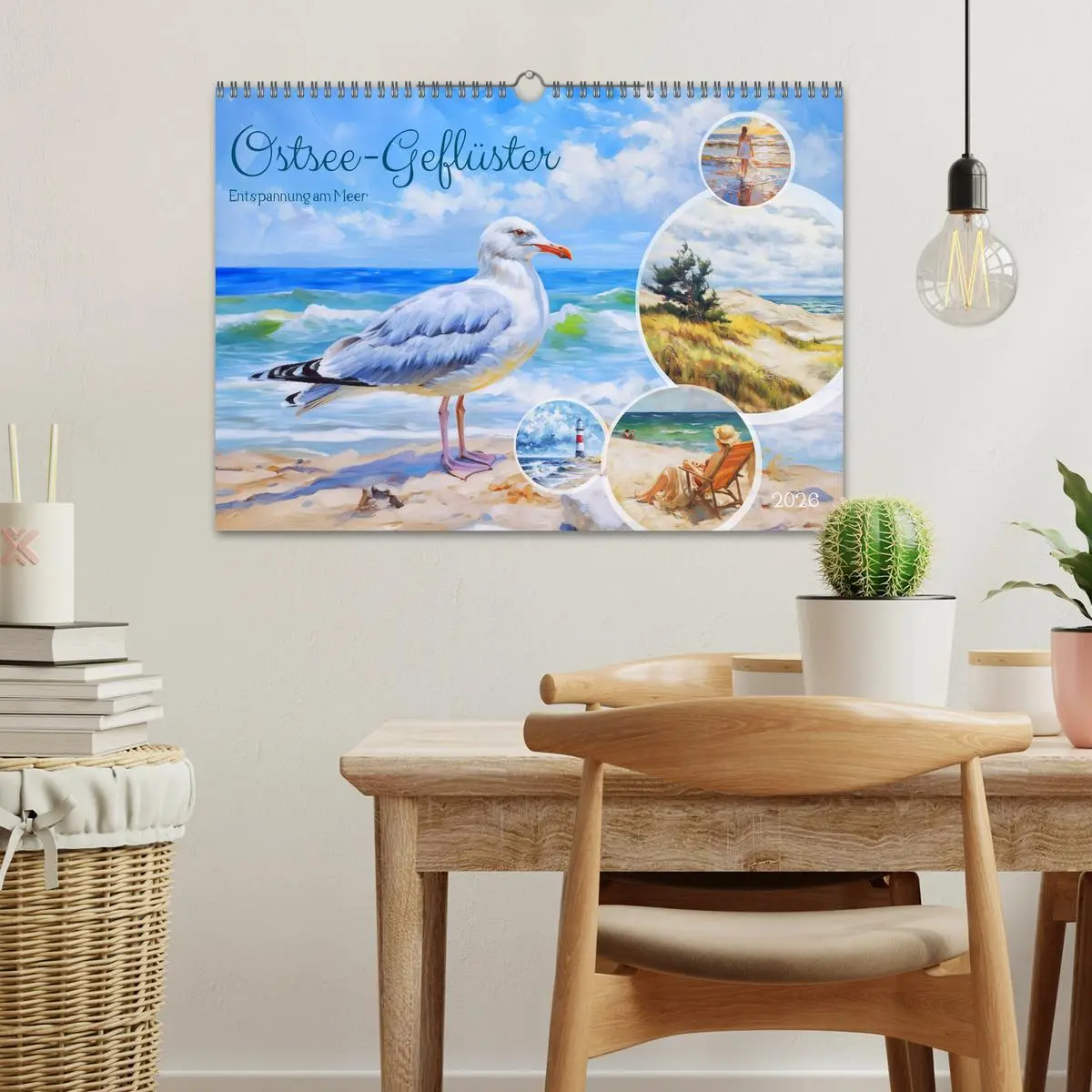 Bild: 9783457488652 | Ostsee-Geflüster - Entspannung am Meer (Wandkalender 2026 DIN A3...