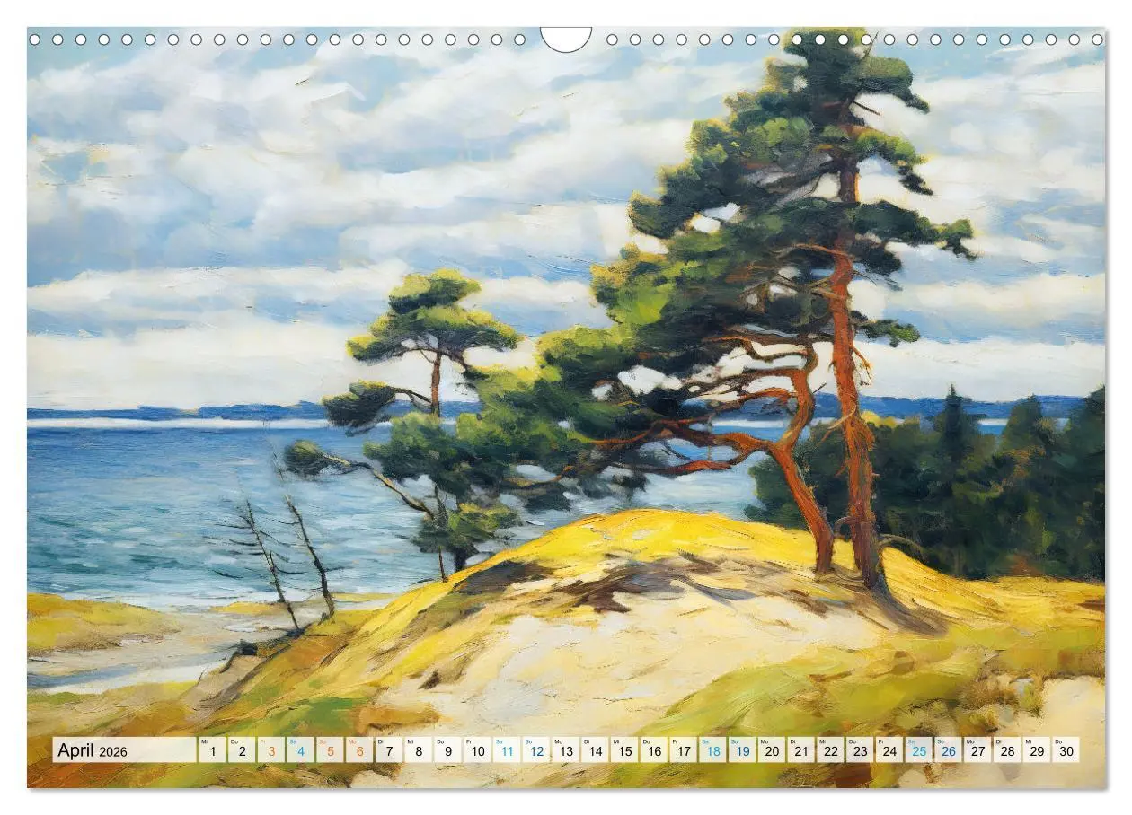 Bild: 9783457488652 | Ostsee-Geflüster - Entspannung am Meer (Wandkalender 2026 DIN A3...