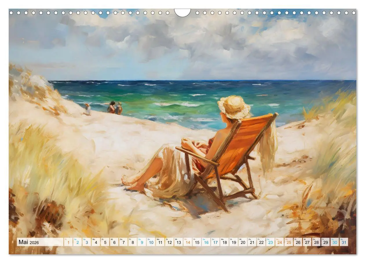 Bild: 9783457488652 | Ostsee-Geflüster - Entspannung am Meer (Wandkalender 2026 DIN A3...
