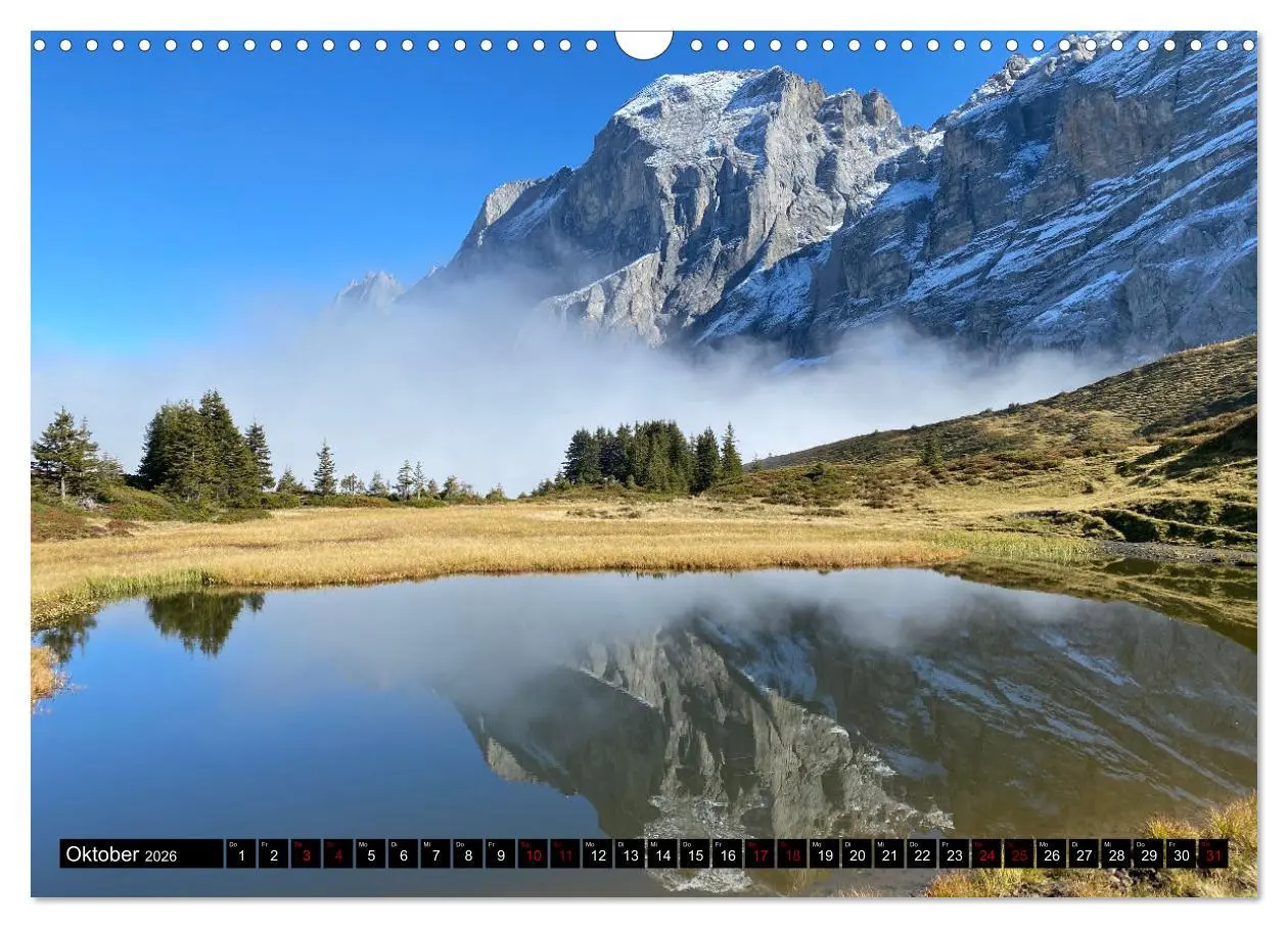 Bild: 9783457558652 | Grindelwald - Jungfrauregion Schweiz (Wandkalender 2026 DIN A3...