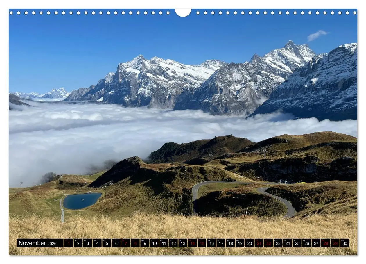 Bild: 9783457558652 | Grindelwald - Jungfrauregion Schweiz (Wandkalender 2026 DIN A3...