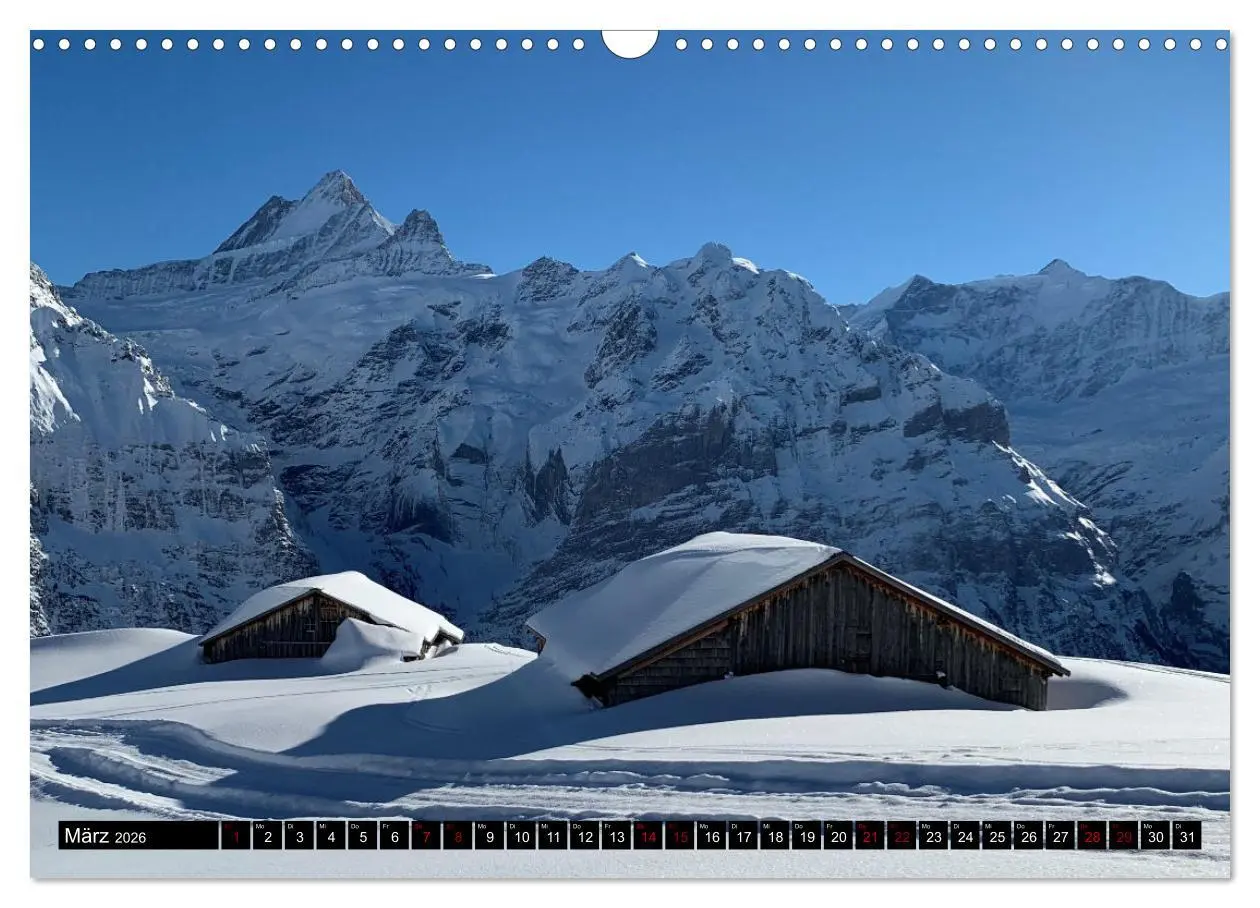 Bild: 9783457558652 | Grindelwald - Jungfrauregion Schweiz (Wandkalender 2026 DIN A3...