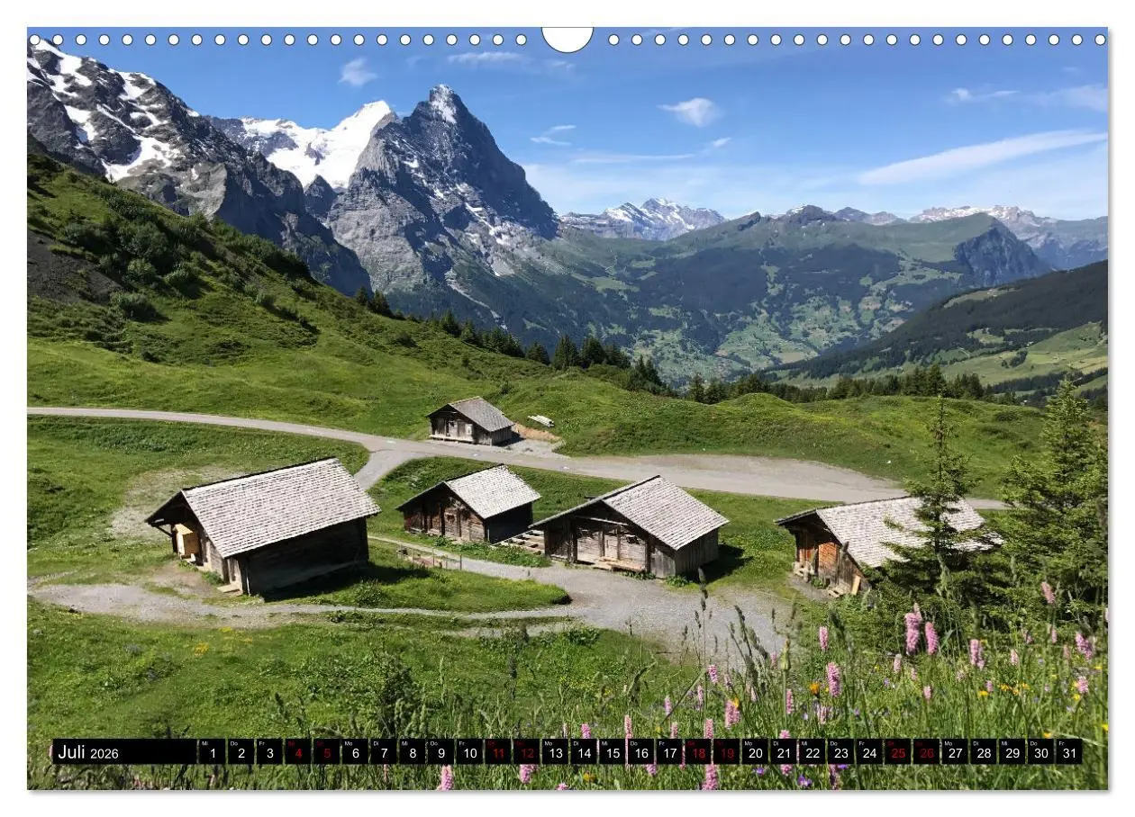 Bild: 9783457558652 | Grindelwald - Jungfrauregion Schweiz (Wandkalender 2026 DIN A3...