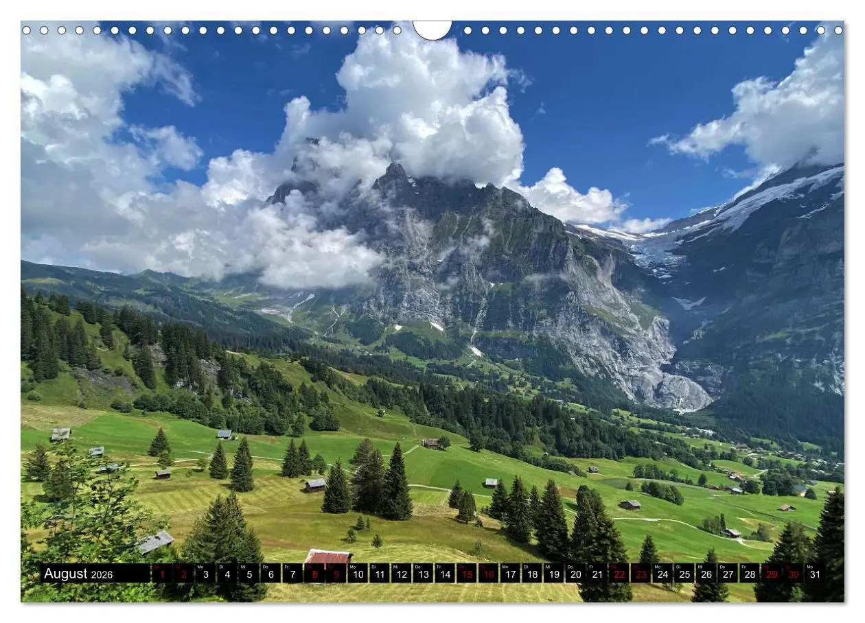 Bild: 9783457558652 | Grindelwald - Jungfrauregion Schweiz (Wandkalender 2026 DIN A3...