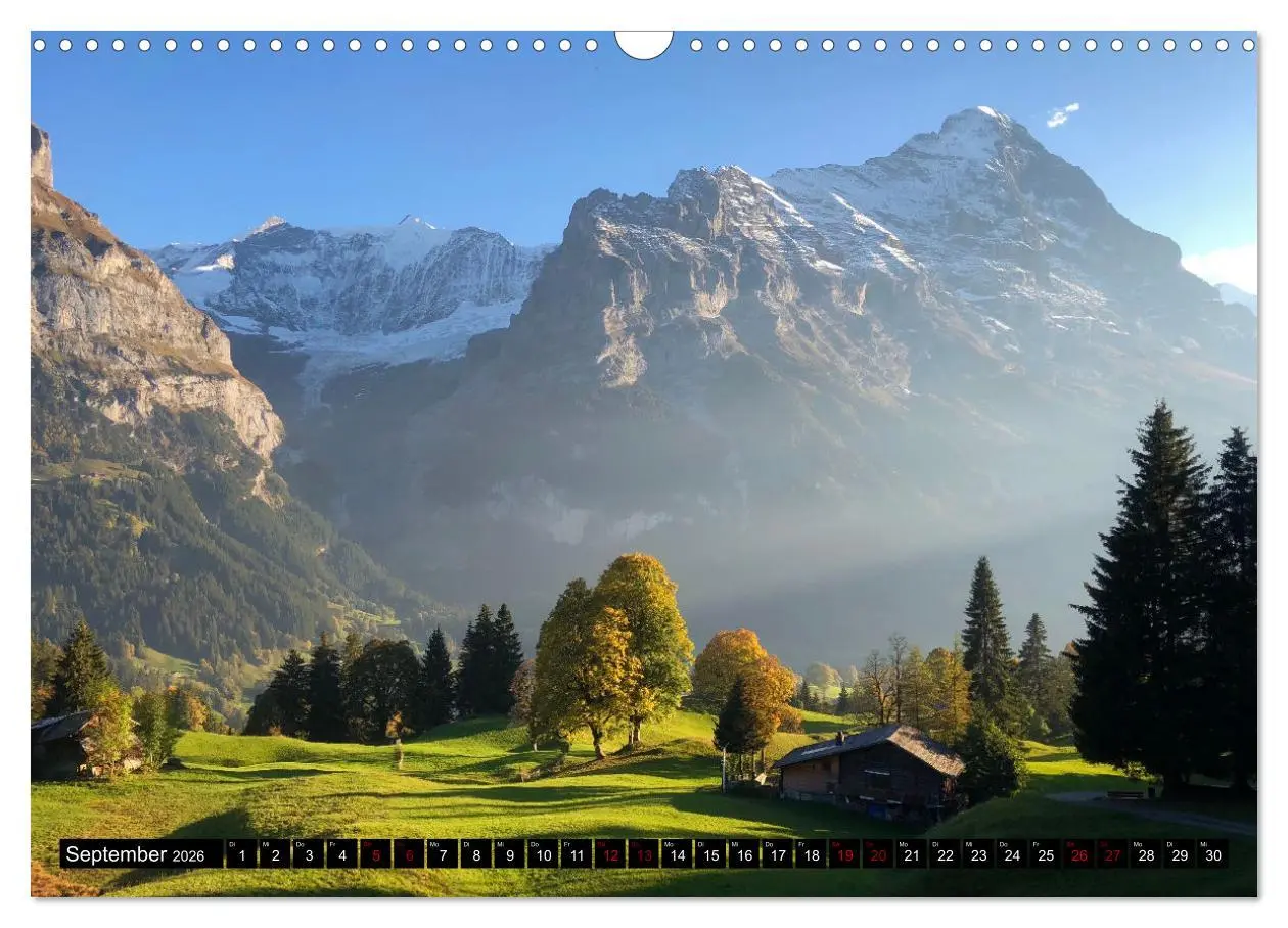 Bild: 9783457558652 | Grindelwald - Jungfrauregion Schweiz (Wandkalender 2026 DIN A3...