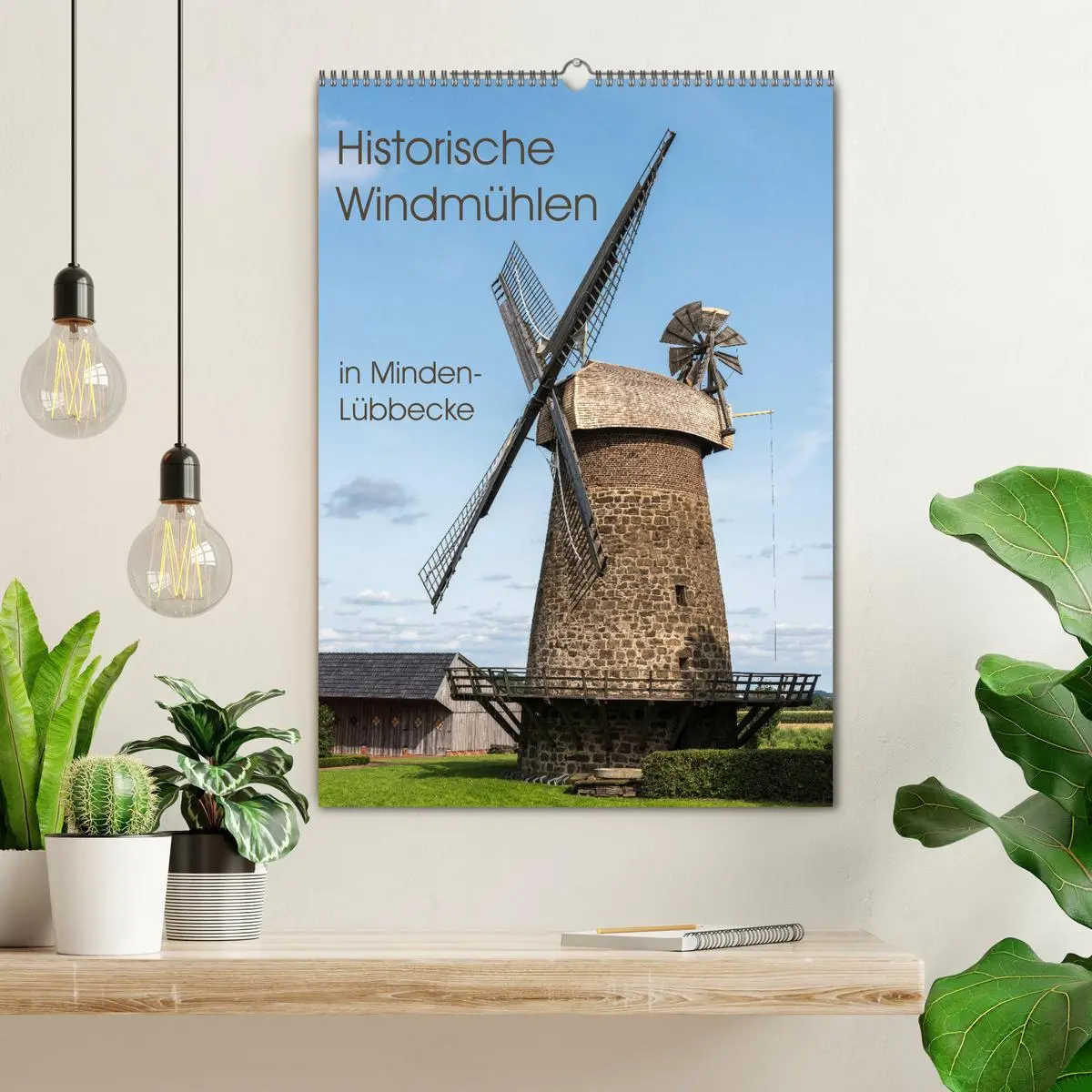 Bild: 9783516408652 | Historische Windmühlen in Minden-Lübbecke (Wandkalender 2026 DIN A2...
