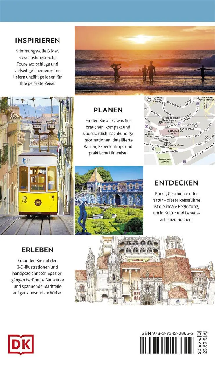 Rückseite: 9783734208652 | Vis-à-Vis Reiseführer Lissabon | DK Verlag - Reise (u. a.) | Buch