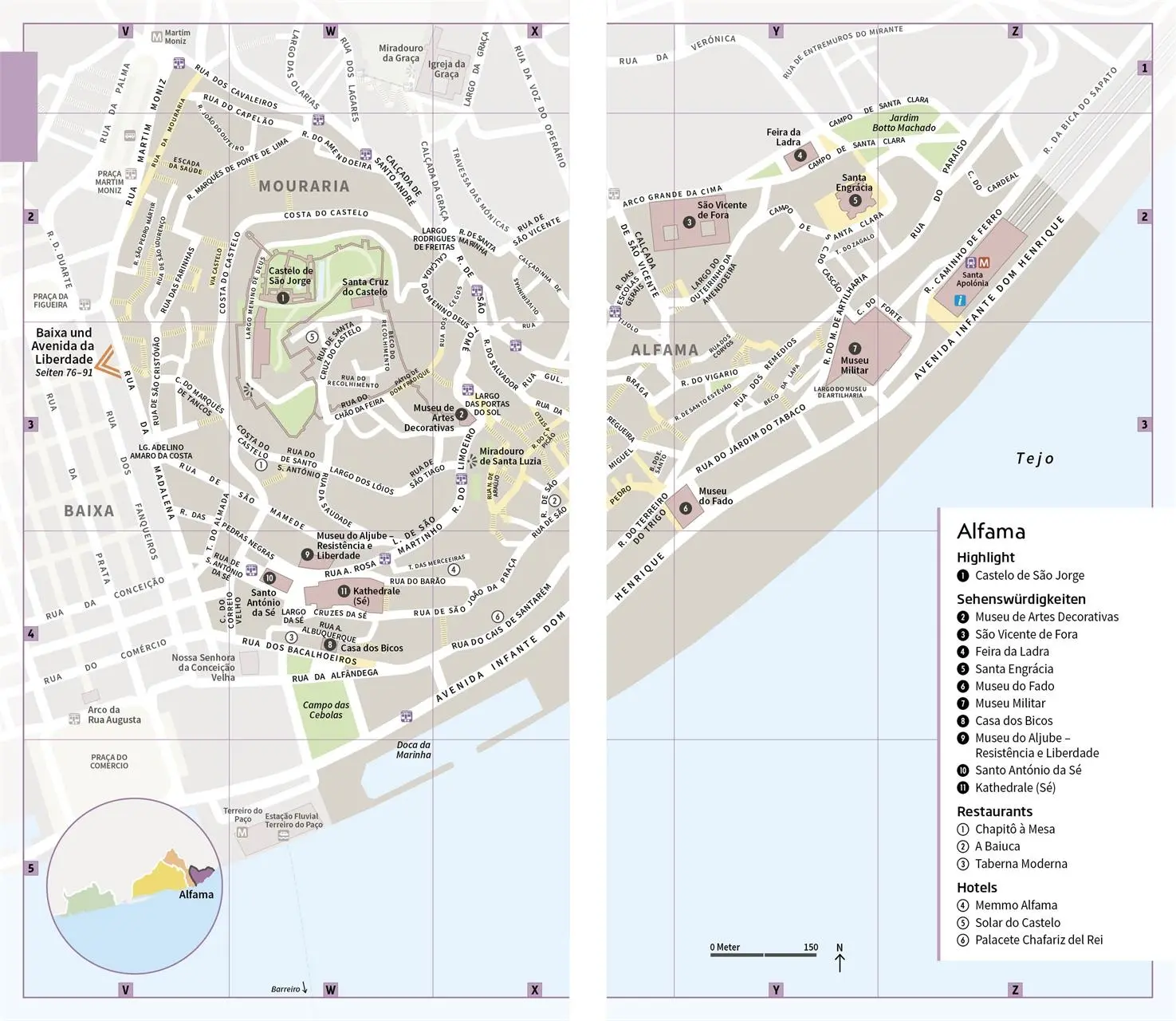 Bild: 9783734208652 | Vis-à-Vis Reiseführer Lissabon | DK Verlag - Reise (u. a.) | Buch