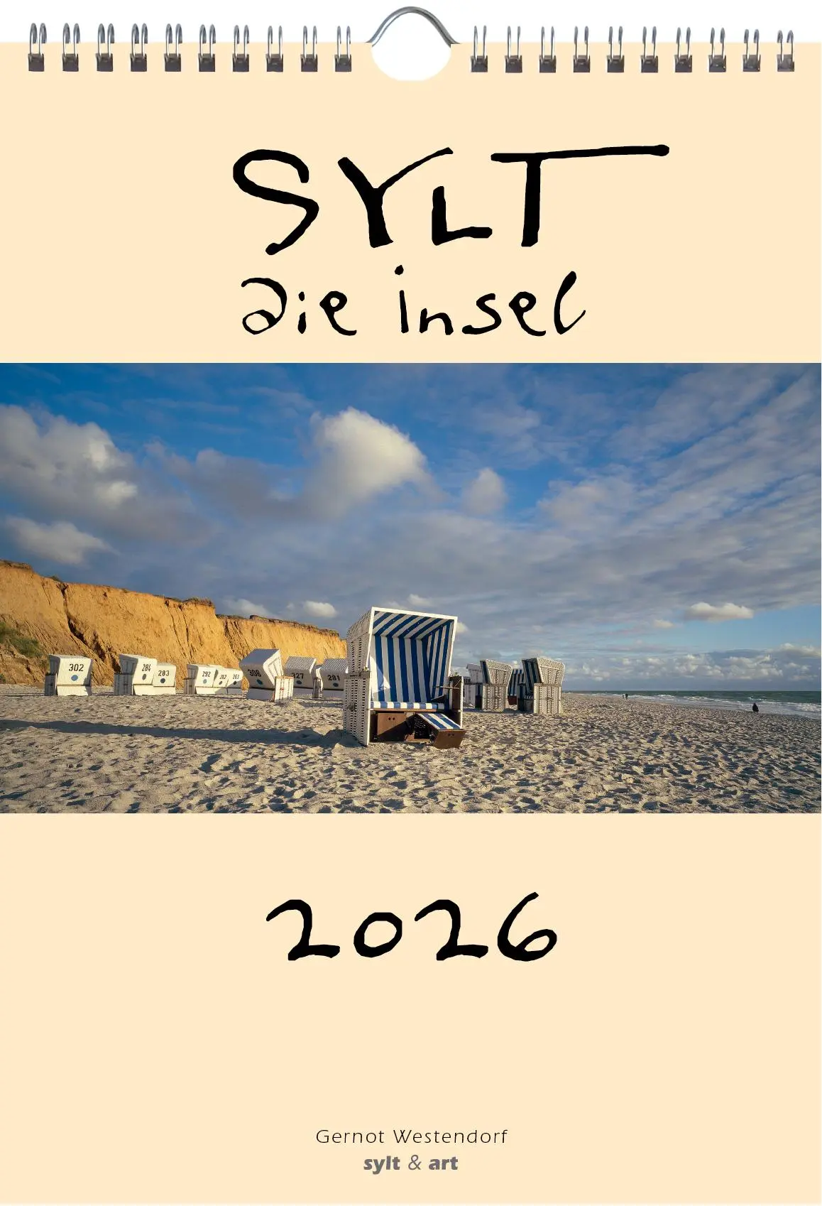 Cover: 9783944498652 | Sylt-die Insel 2026 A4 Kalender | Gernot Westendorf | Kalender | 2026