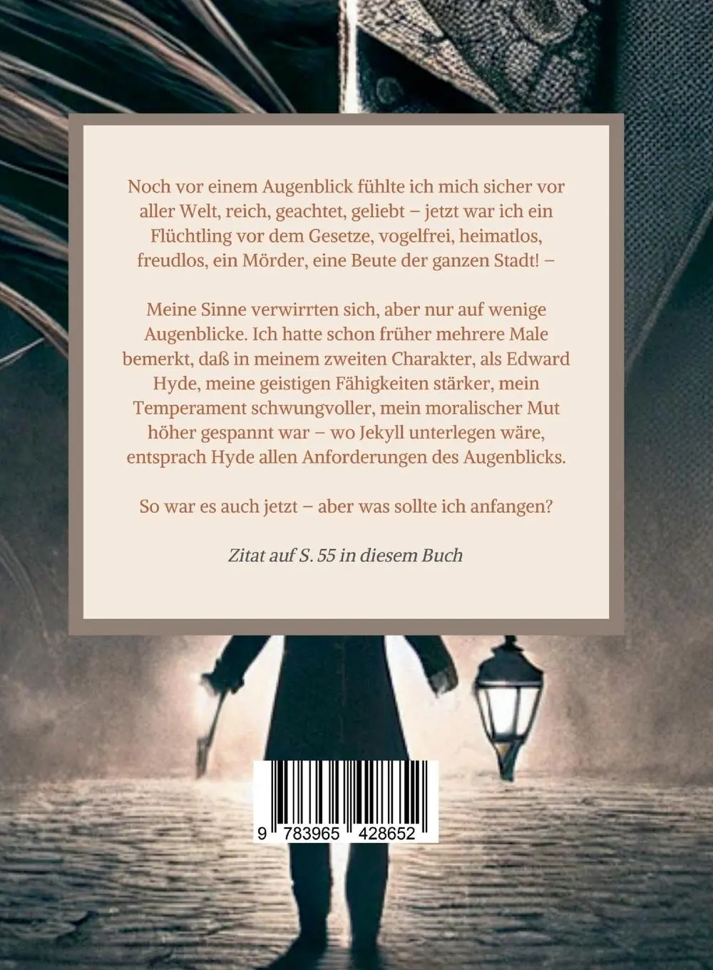 Rückseite: 9783965428652 | R. L. Stevenson: Der seltsame Fall des Dr. Jekyll und Mr. Hyde....
