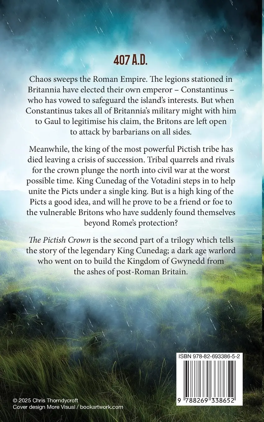 Rückseite: 9788269338652 | The Pictish Crown | Chris Thorndycroft | Taschenbuch | Englisch | 2025
