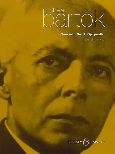 Cover: 9780851628752 | Violin Concerto No. 1, Opus Posthumous | Violin and Piano | Bartók