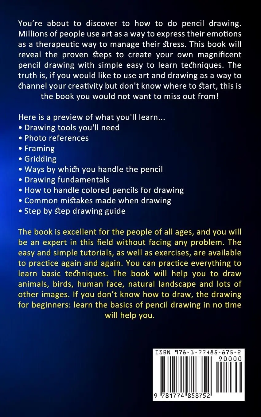Rückseite: 9781774858752 | Drawing for Beginners | Dorothy Osborn | Taschenbuch | Englisch | 2022