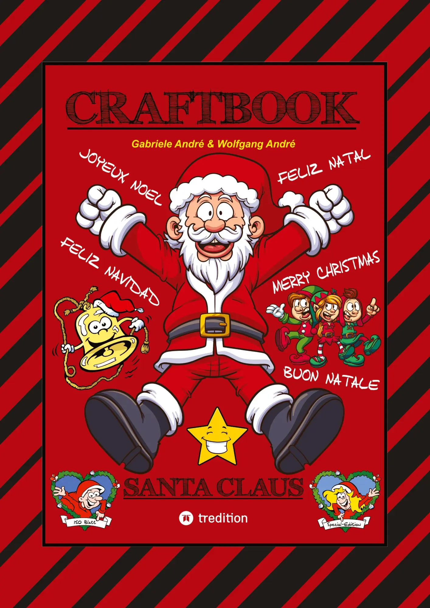 Cover: 9783384288752 | CRAFTBOOK - 150 SEITEN TOLLE WEIHNACHTLICHE MOTIVE - LUSTIGE...
