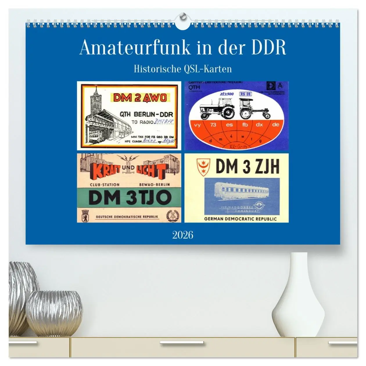 Cover: 9783457308752 | Amateurfunk in der DDR - Historische QSL-Karten (hochwertiger...