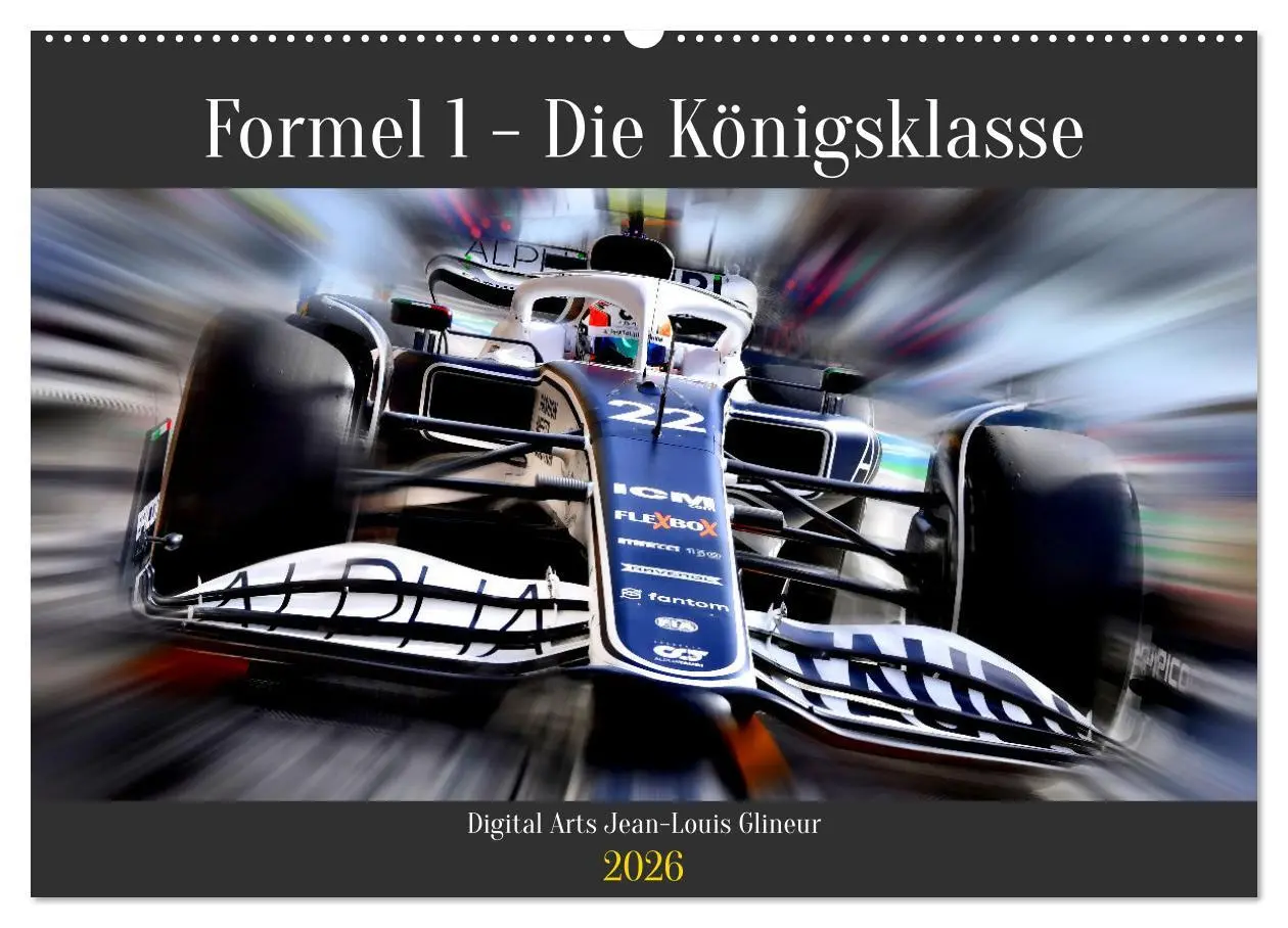 Cover: 9783457618752 | Formel 1 - Die Königsklasse (Wandkalender 2026 DIN A2 quer),...