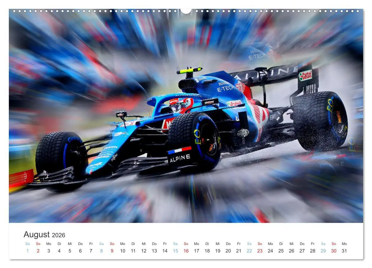 Bild: 9783457618752 | Formel 1 - Die Königsklasse (Wandkalender 2026 DIN A2 quer),...