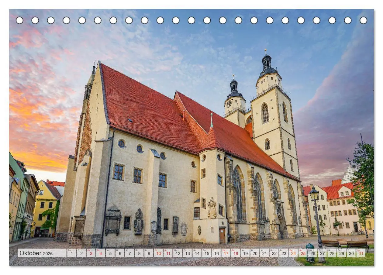 Bild: 9783457788752 | Lutherstadt Wittenberg Impressionen (Tischkalender 2026 DIN A5...