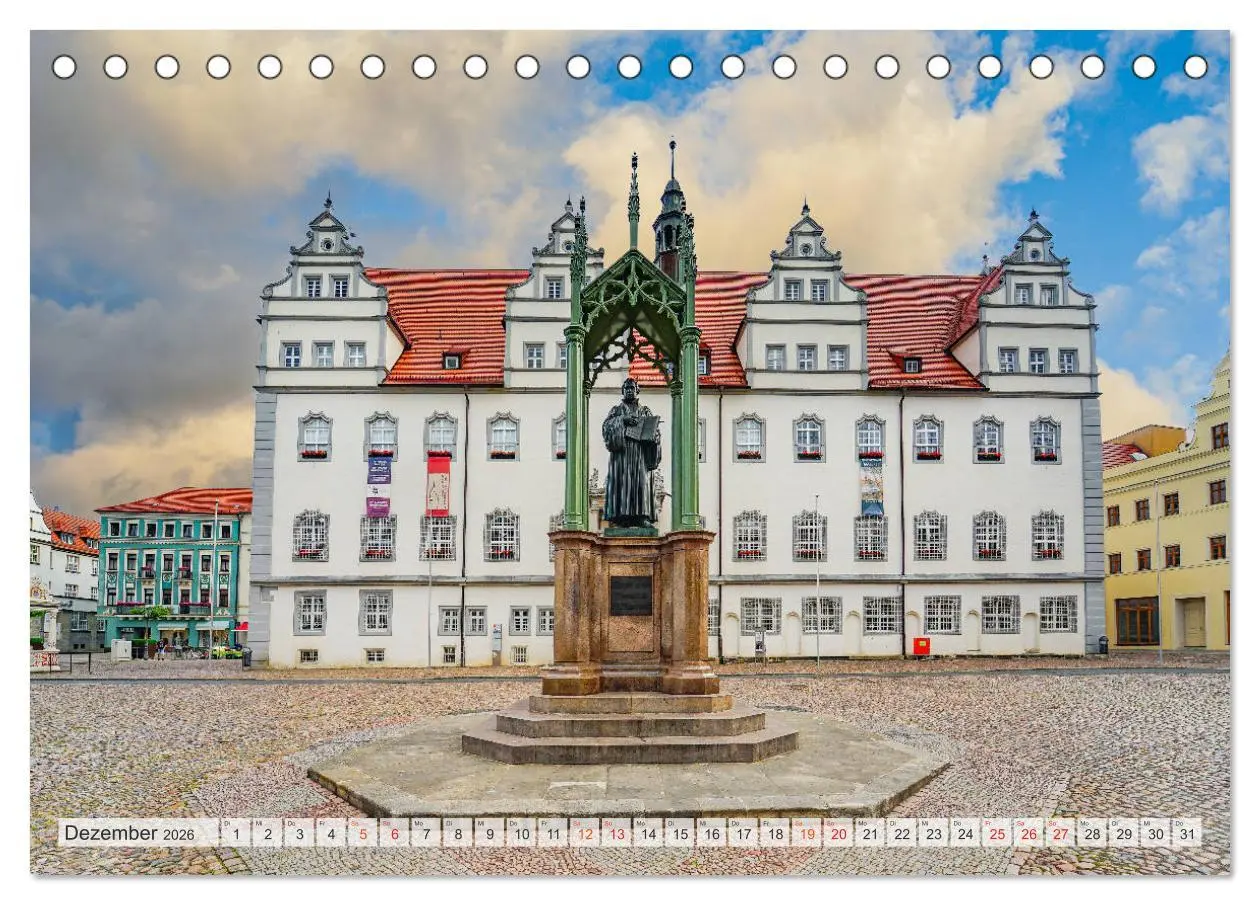 Bild: 9783457788752 | Lutherstadt Wittenberg Impressionen (Tischkalender 2026 DIN A5...