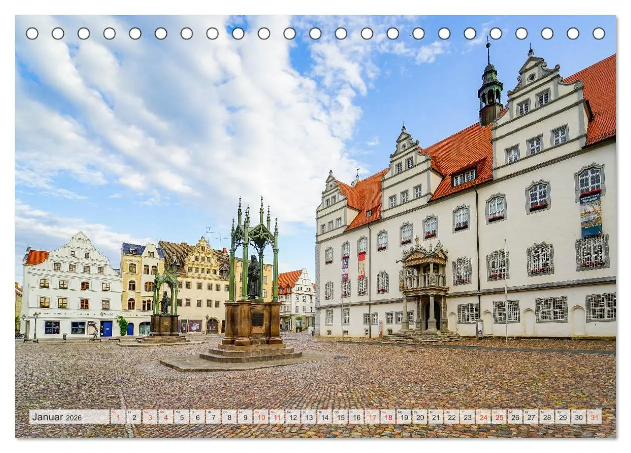 Bild: 9783457788752 | Lutherstadt Wittenberg Impressionen (Tischkalender 2026 DIN A5...