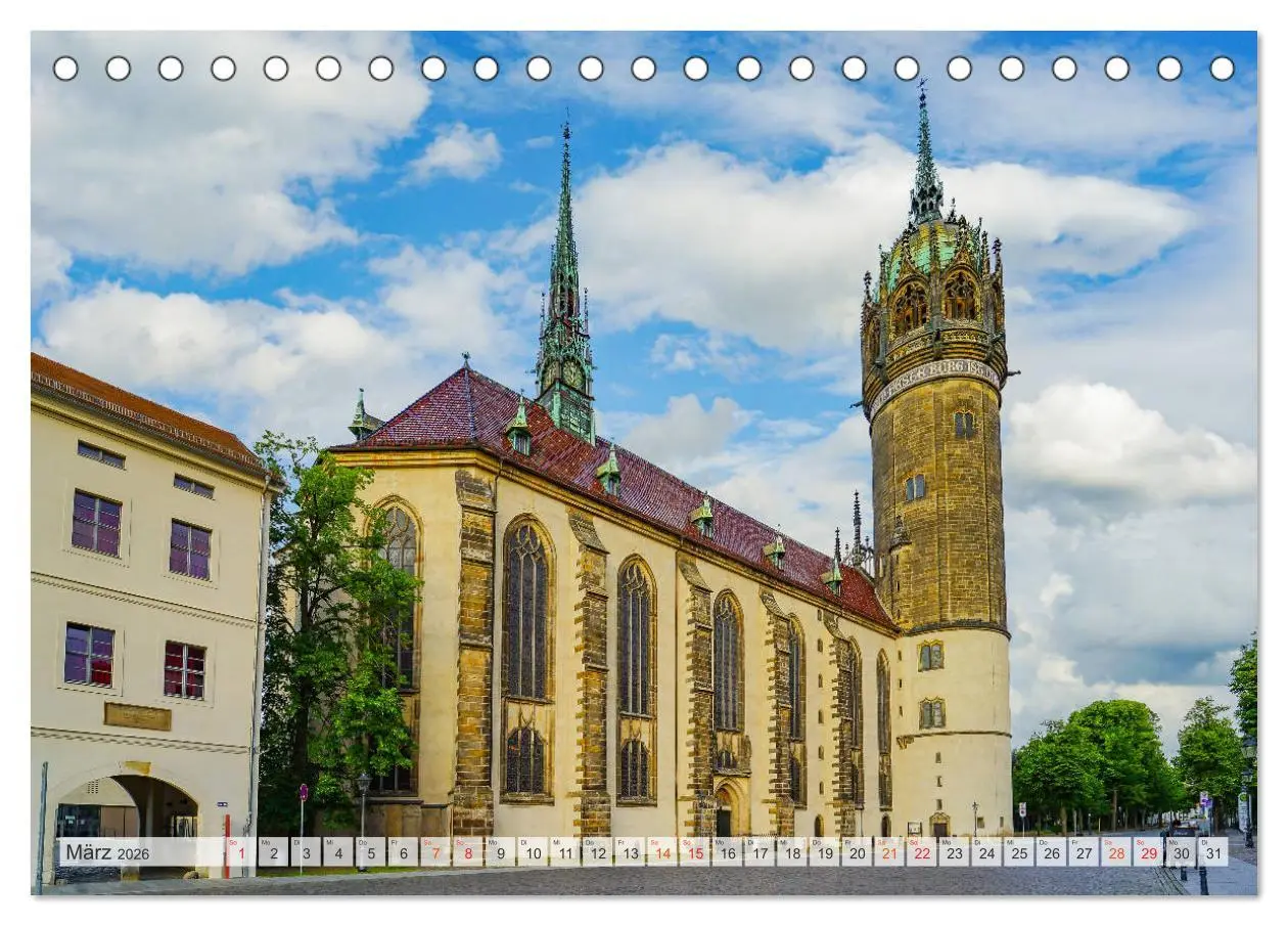 Bild: 9783457788752 | Lutherstadt Wittenberg Impressionen (Tischkalender 2026 DIN A5...