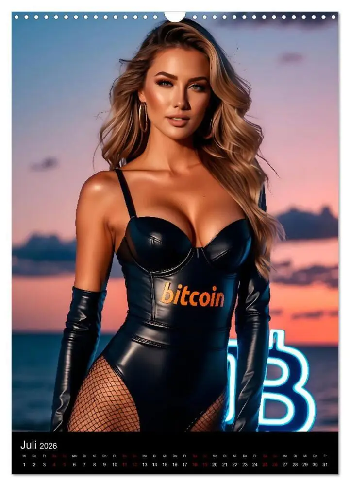Bild: 9783516258752 | Crypto Queens: Schönheit der Digitalen Revolution (Wandkalender...
