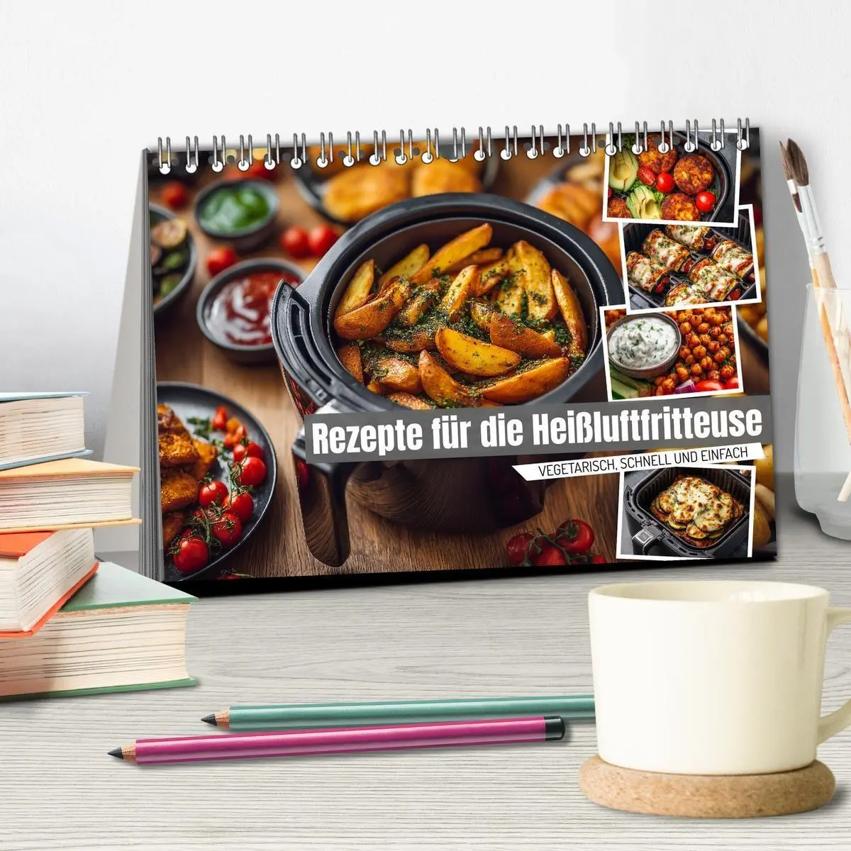 Bild: 9783516708752 | Rezepte für die Heißluftfritteuse - vegetarisch, schnell und...