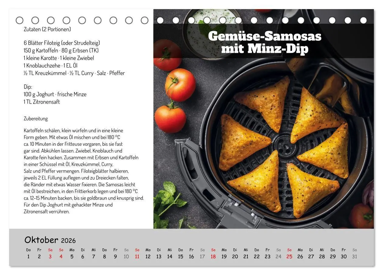 Bild: 9783516708752 | Rezepte für die Heißluftfritteuse - vegetarisch, schnell und...
