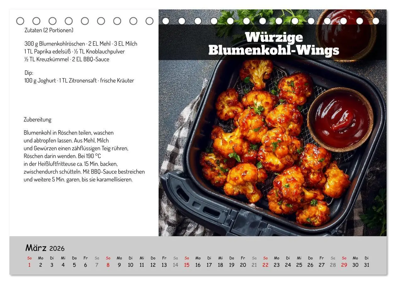 Bild: 9783516708752 | Rezepte für die Heißluftfritteuse - vegetarisch, schnell und...