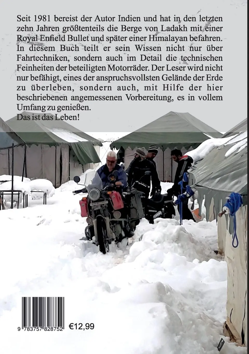 Rückseite: 9783757828752 | Motorrad Prüfstand Himalaya | Samvado Kossatz | Taschenbuch | 132 S.