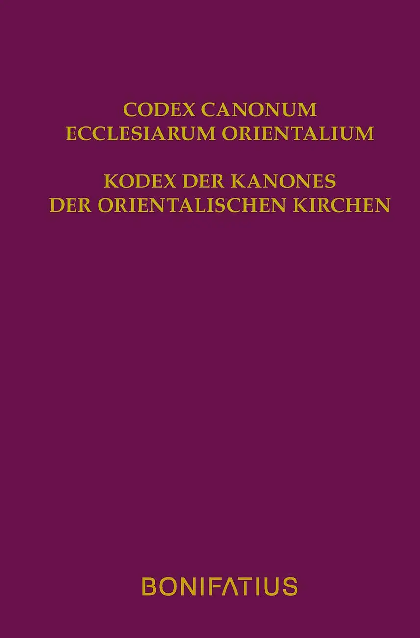 Cover: 9783897108752 | Codex Canonum Ecclesiarum Orientalium | Martin Krutzler | Buch | 2021