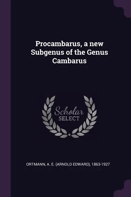 Procambarus, a new Subgenus of the Genus Cambarus