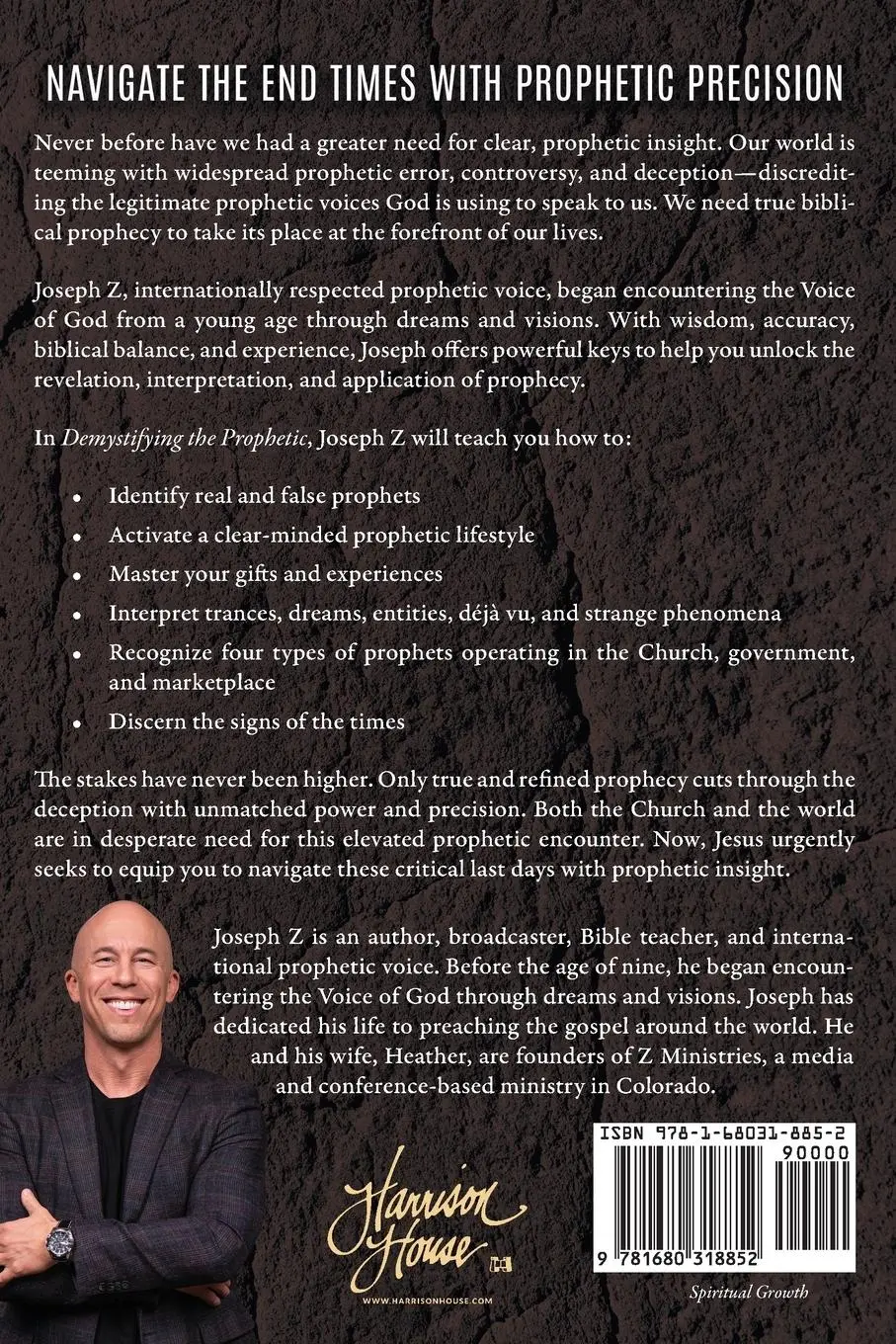 Rückseite: 9781680318852 | Demystifying the Prophetic | Joseph Z | Taschenbuch | Englisch | 2024