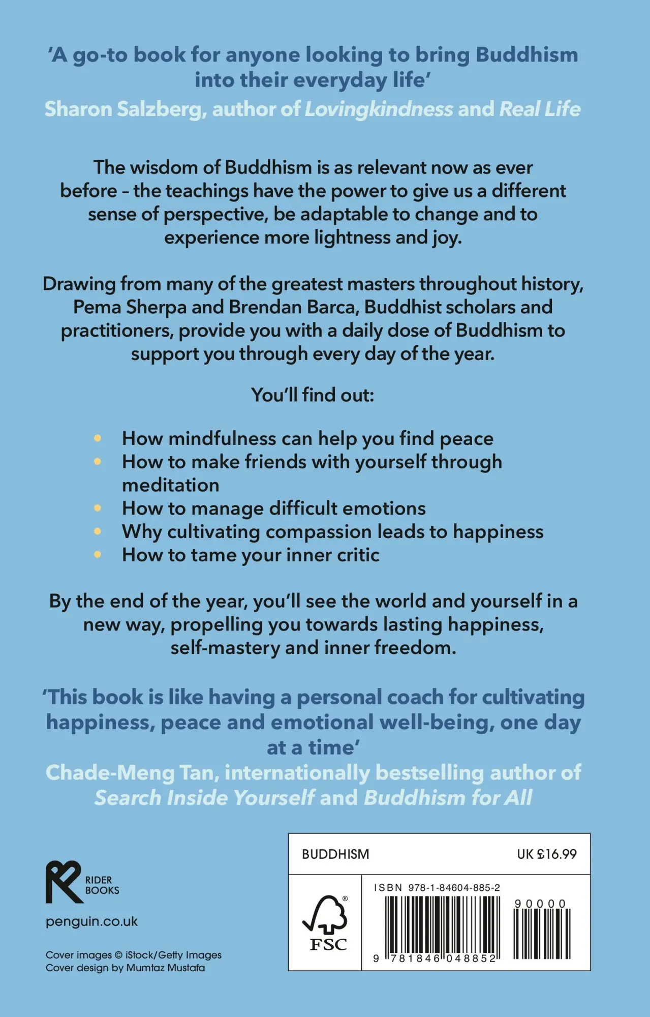Rückseite: 9781846048852 | The Daily Buddhist | Brendan Barca (u. a.) | Buch | Englisch | 2025