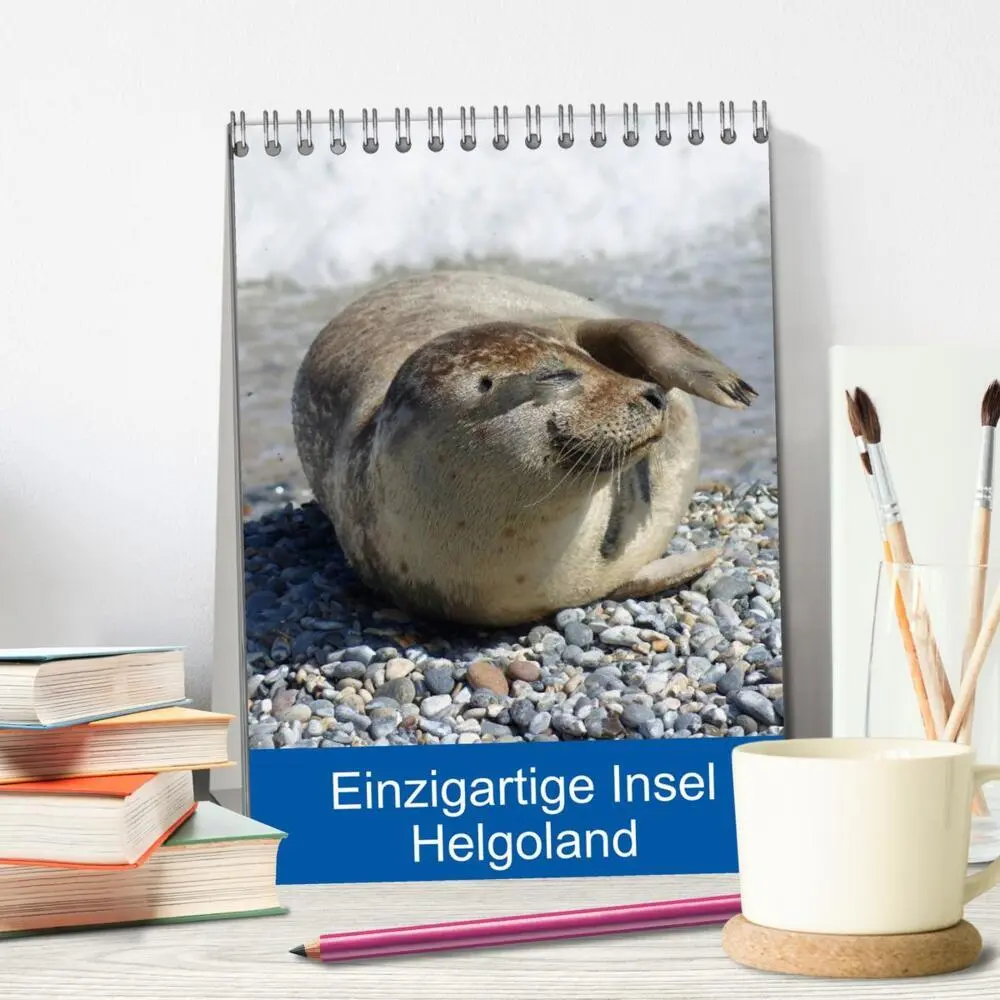 Bild: 9783435998852 | Einzigartige Insel Helgoland (Tischkalender 2025 DIN A5 hoch),...