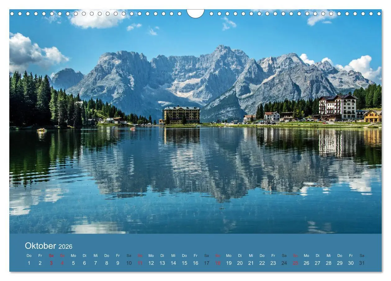 Bild: 9783457778852 | Dolomiten - Bezaubernde Giganten (Wandkalender 2026 DIN A3 quer),...