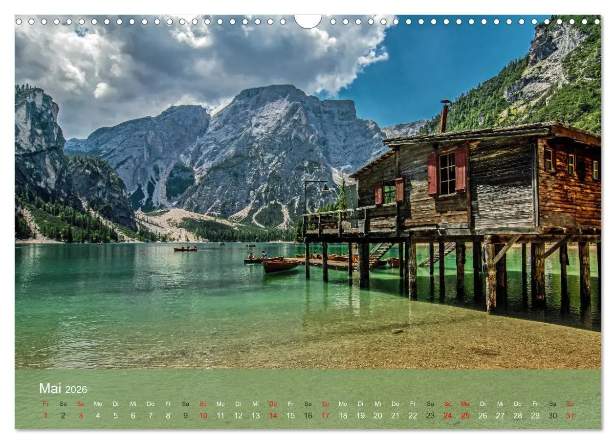 Bild: 9783457778852 | Dolomiten - Bezaubernde Giganten (Wandkalender 2026 DIN A3 quer),...