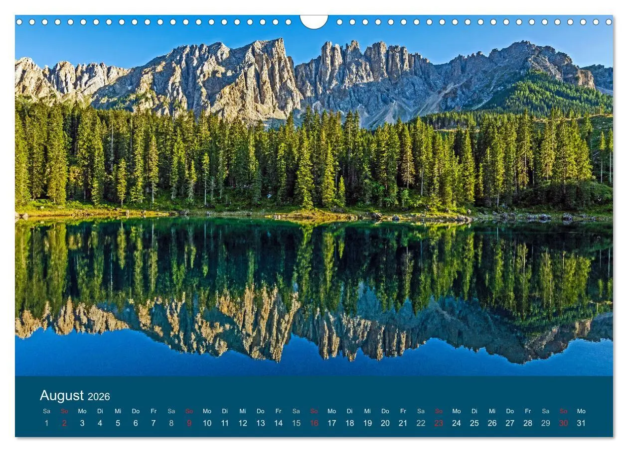 Bild: 9783457778852 | Dolomiten - Bezaubernde Giganten (Wandkalender 2026 DIN A3 quer),...