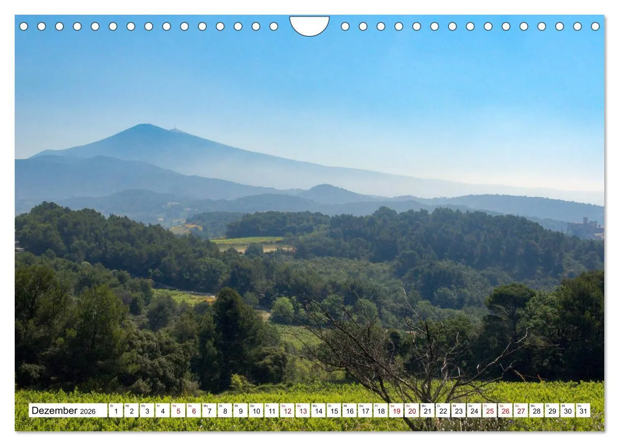 Bild: 9783457848852 | Mit dem Rennrad zum Mont Ventoux (Wandkalender 2026 DIN A4 quer),...