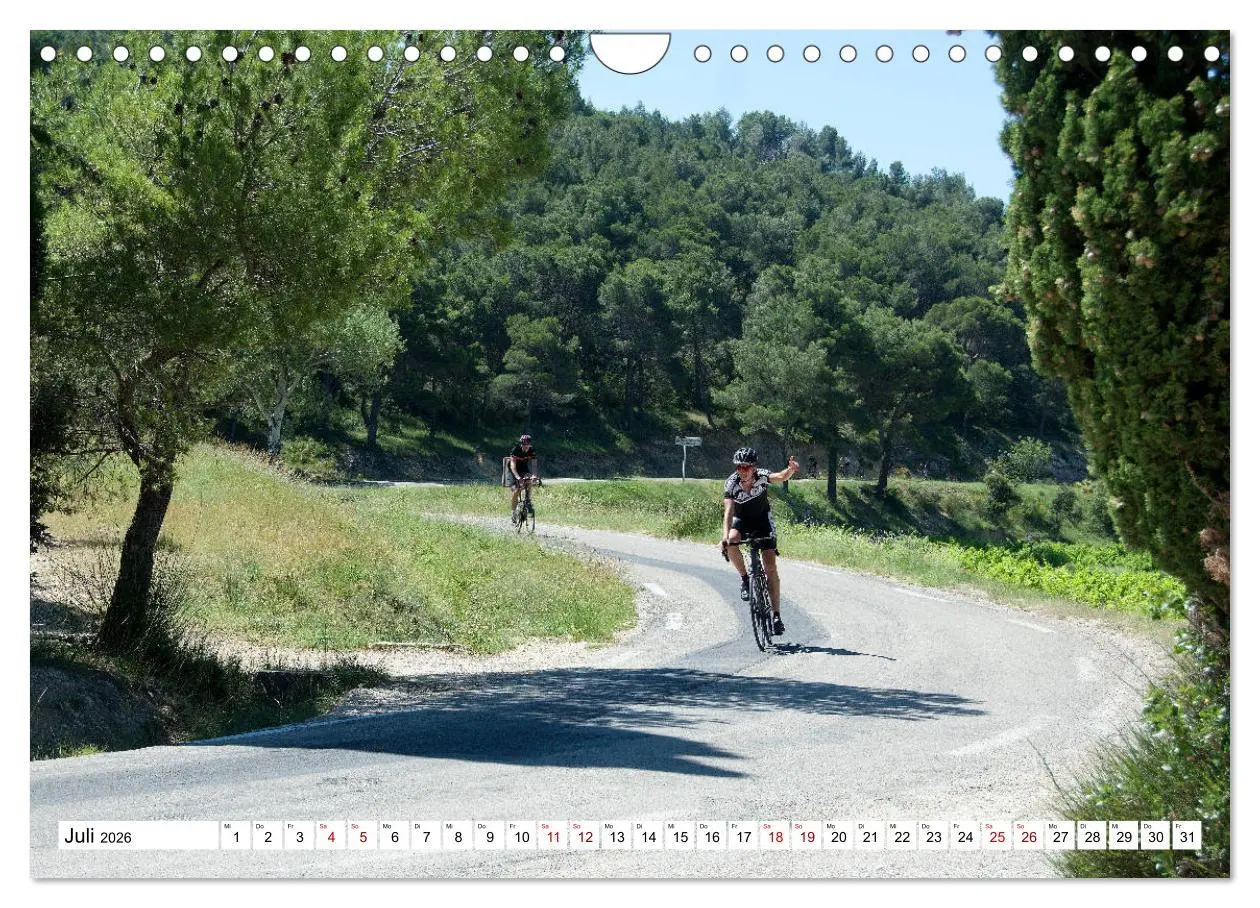 Bild: 9783457848852 | Mit dem Rennrad zum Mont Ventoux (Wandkalender 2026 DIN A4 quer),...