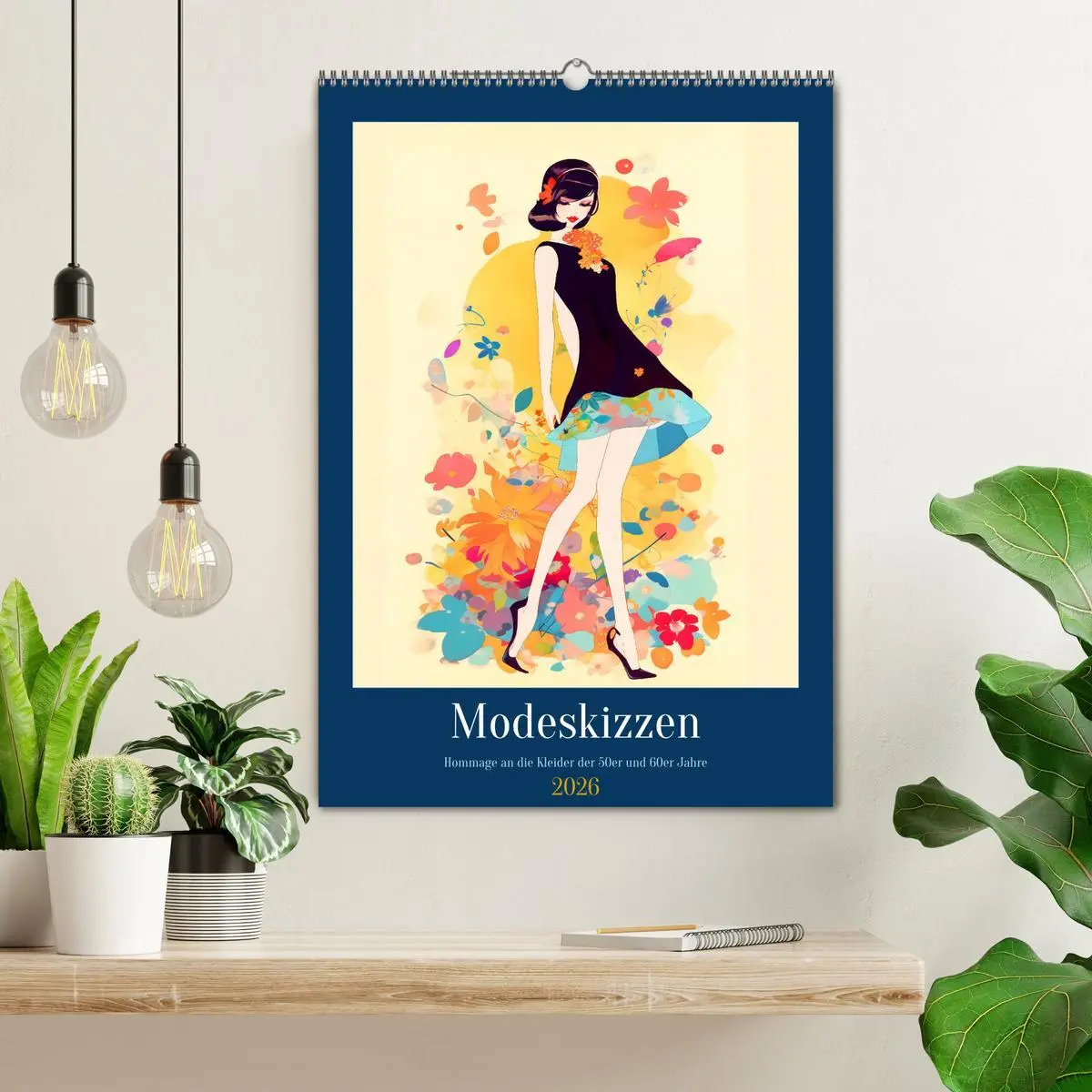 Bild: 9783516318852 | Modeskizzen - Hommage an die Kleider der 50er und 60er Jahre...