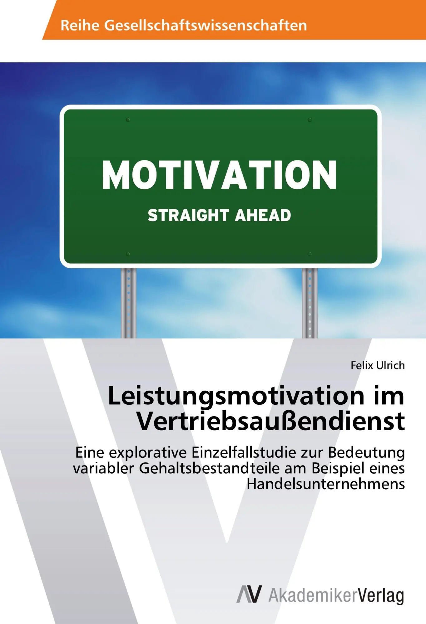 Cover: 9783639488852 | Leistungsmotivation im Vertriebsaußendienst | Felix Ulrich | Buch