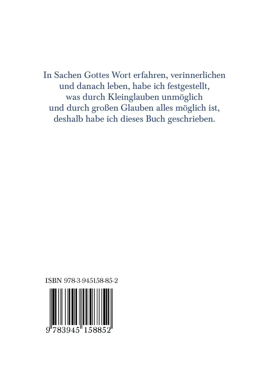 Rückseite: 9783945158852 | Das meiste ist unsichtbar! | Olaf Huth | Taschenbuch | Deutsch | 2024