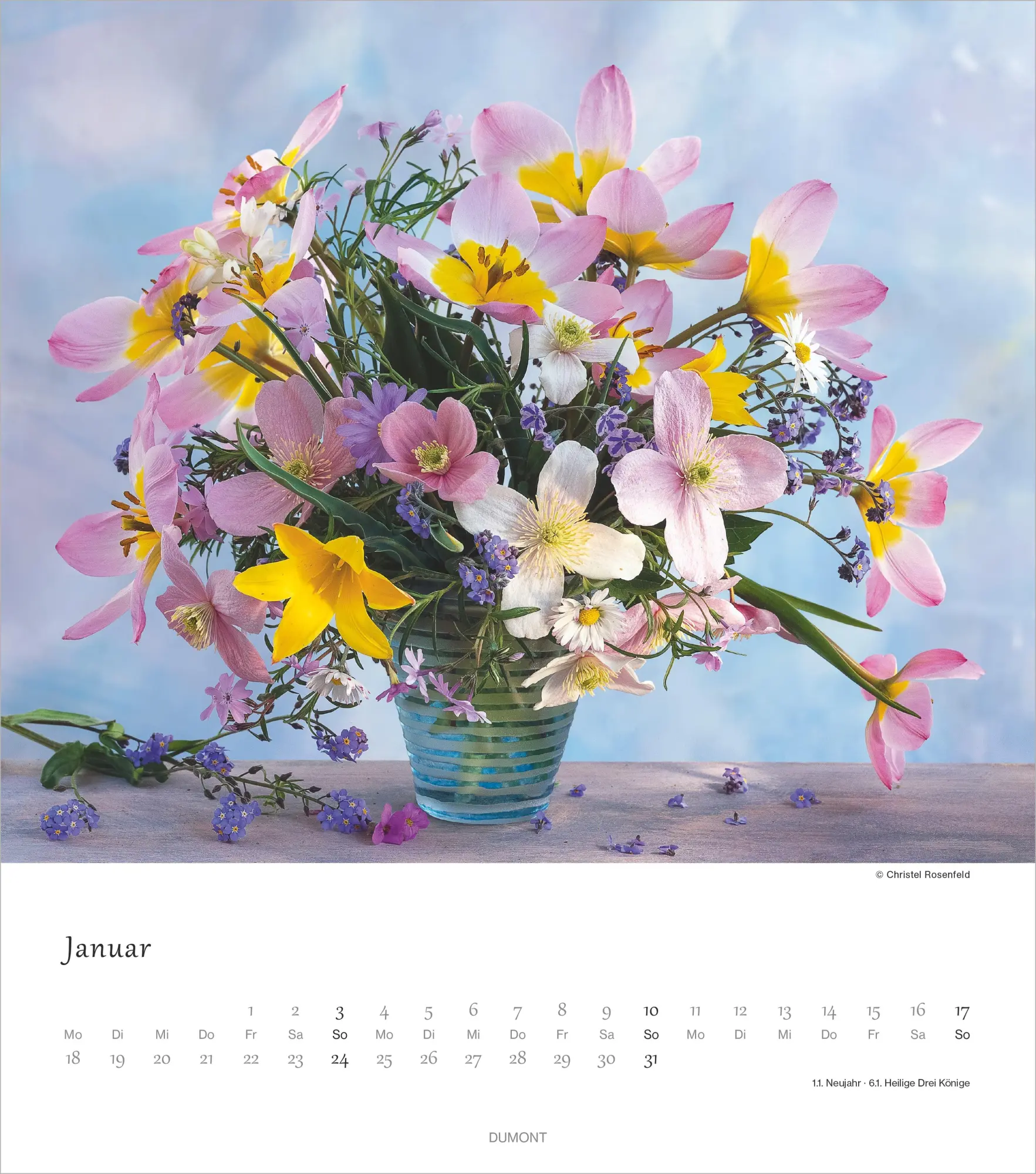 Bild: 4069095018952 | Blumenliebe 2027 | Neumann Verlage GmbH &amp; Co KG | Kalender | 14 S.