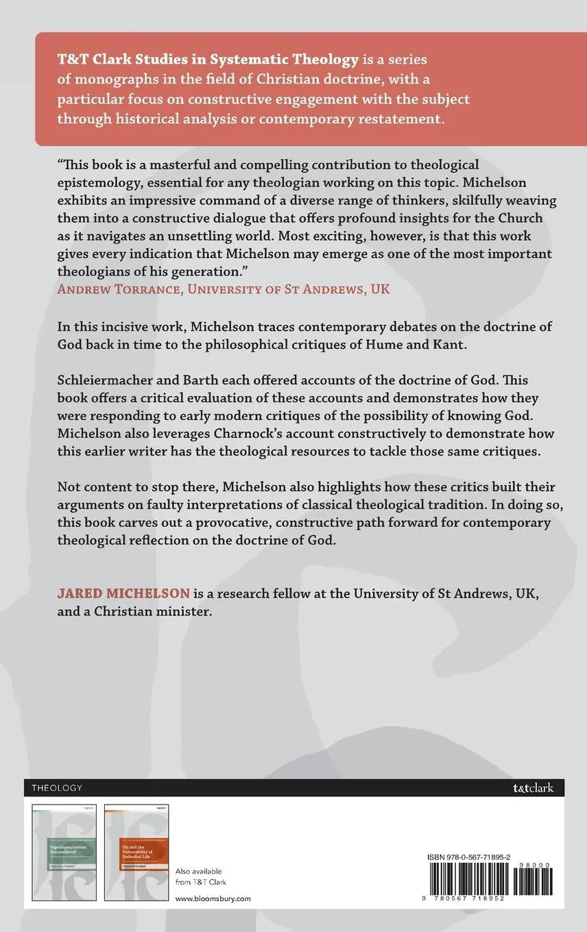 Rückseite: 9780567718952 | The Doctrine of God and the Crisis of Modernity | Jared Michelson