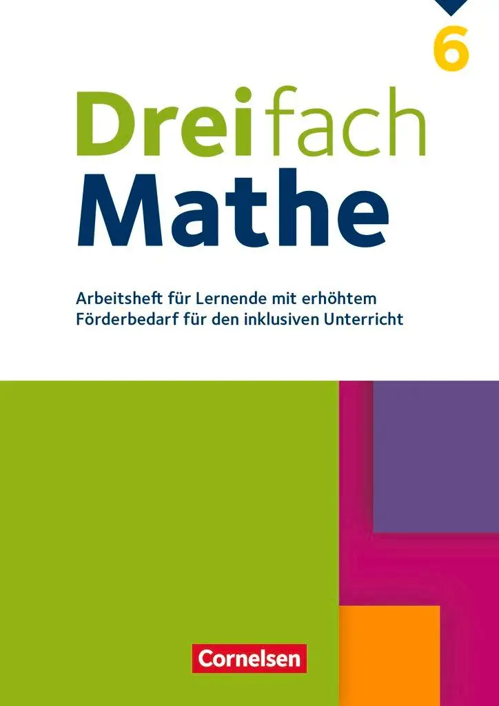 Cover: 9783060438952 | Dreifach Mathe 6. Schuljahr - Zu allen Ausgaben - Arbeitsheft mit...