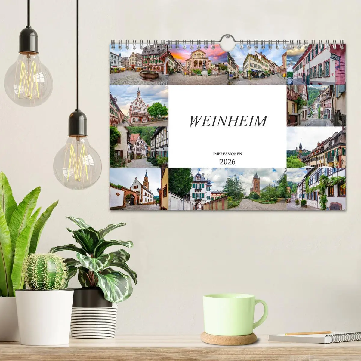 Bild: 9783457768952 | Weinheim Impressionen (Wandkalender 2026 DIN A4 quer), CALVENDO...